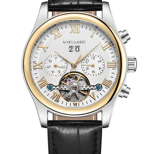 wristwatches 2021 aokulasic brand watch men automatic mechanical mens tourbillon calendar fashion 40mm waterproof luxury moon, Slivery;brown
wristwatches 2021 aokulasic brand watch men automatic mechanical mens tourbillon calendar fashion 40mm waterproof luxury moon, Slivery;brown