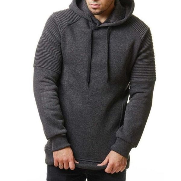 men's hoodies & sweatshirts casual style striped pleated hoodie fashion long sleeve slim fit sweatshirt men hooded, Black
men's hoodies & sweatshirts casual style striped pleated hoodie fashion long sleeve slim fit sweatshirt men hooded, Black