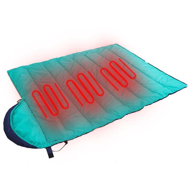 electric heated sleeping bag waterproof adjustable sleeping bag outdoor heating travel
electric heated sleeping bag waterproof adjustable sleeping bag outdoor heating travel