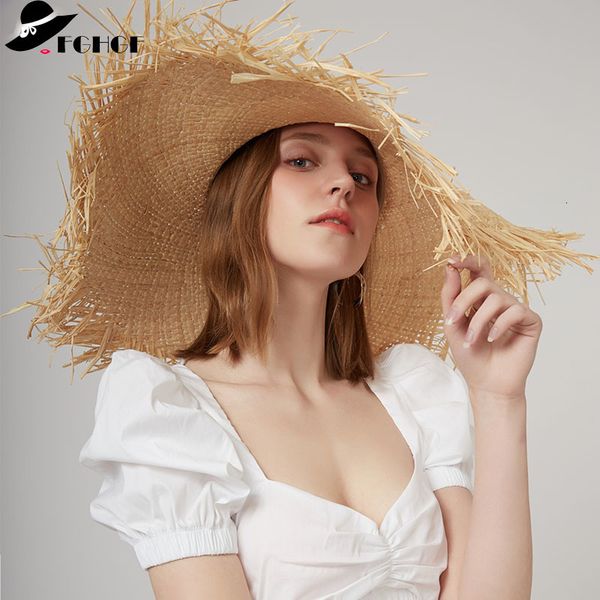 2021 new classical large wide brim raffia straw elegant floppy beach ladies woman summer hat sombrero derby sun cap 6wa2, Blue;gray
2021 new classical large wide brim raffia straw elegant floppy beach ladies woman summer hat sombrero derby sun cap 6wa2, Blue;gray