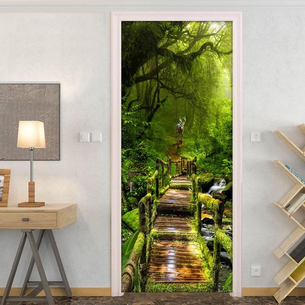 pvc self-adhesive waterproof door sticker 3d forest landscape p wallpaper living room bathroom home decor wall paper for 3 d
pvc self-adhesive waterproof door sticker 3d forest landscape p wallpaper living room bathroom home decor wall paper for 3 d