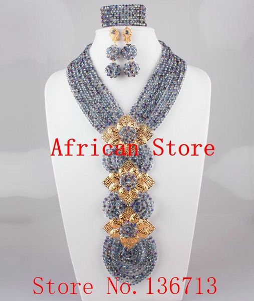 earrings & necklace year classic orange red blue nigerian/african beads jewelry set sets in wedding party dinner dress for women l, Silver
earrings & necklace year classic orange red blue nigerian/african beads jewelry set sets in wedding party dinner dress for women l, Silver