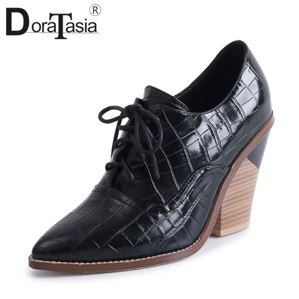 dress shoes doratasia fashion large size 34-44 brand ladies chunky heels pointed toe woman casual party ol autumn pumps women, Black
dress shoes doratasia fashion large size 34-44 brand ladies chunky heels pointed toe woman casual party ol autumn pumps women, Black