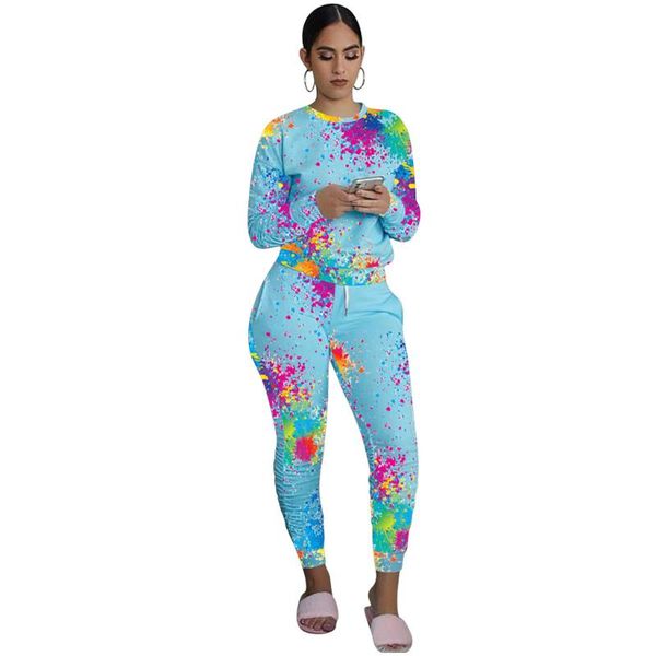 2 piece set women's casual suit tracksuit round collar print multi-color + tight stretch pants straight pants sweatpants, White;red
2 piece set women's casual suit tracksuit round collar print multi-color + tight stretch pants straight pants sweatpants, White;red