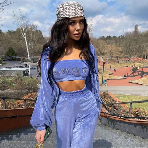 women's two piece pants t diamonds casual women set letter print crop and sweatpant outfit autumn 2021 slim basic female solid sets, White
women's two piece pants t diamonds casual women set letter print crop and sweatpant outfit autumn 2021 slim basic female solid sets, White