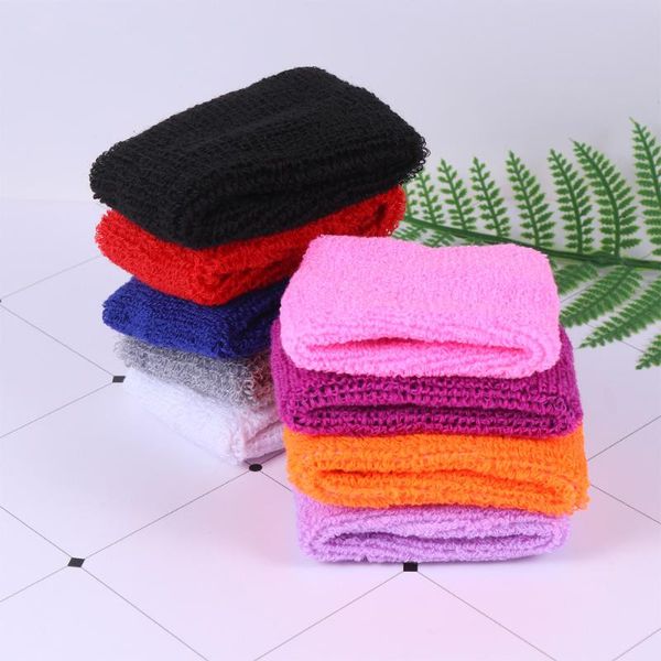 pair of cotton sports wristband sweat-absorbent towel basketball football colored wrist guard stretchy bands for kids support, Black;red
pair of cotton sports wristband sweat-absorbent towel basketball football colored wrist guard stretchy bands for kids support, Black;red