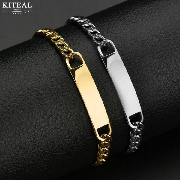 link, chain customize name bracelet 316 stainless steel silver/gold bangles personalized custom logo men jewelry letters bracelets for women, Black
link, chain customize name bracelet 316 stainless steel silver/gold bangles personalized custom logo men jewelry letters bracelets for women, Black