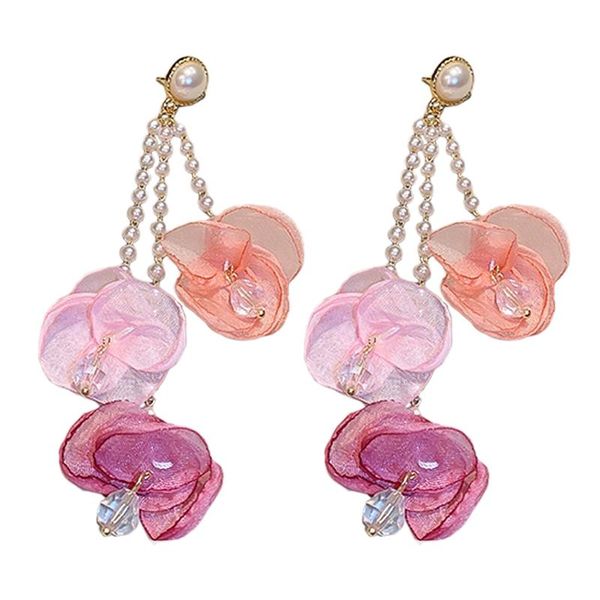 dangle & chandelier vintage sweet pearl flower long tassel earrings for women personality wedding fashion korean jewelry, Silver
dangle & chandelier vintage sweet pearl flower long tassel earrings for women personality wedding fashion korean jewelry, Silver