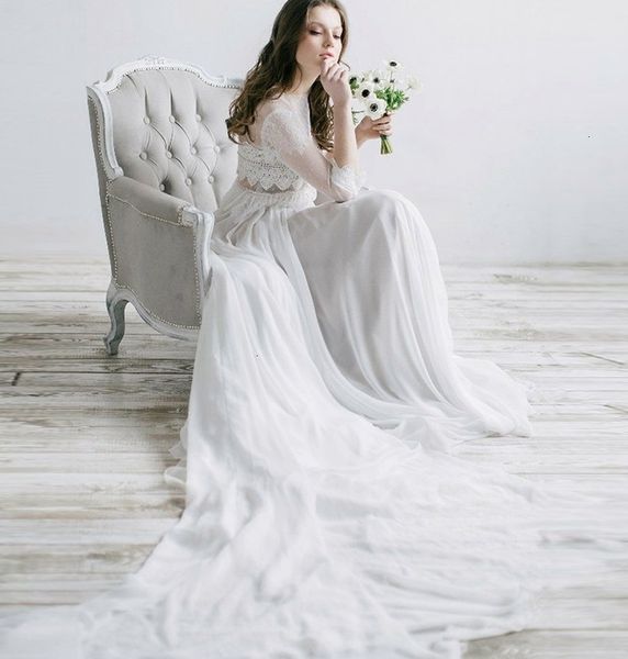 new lace 2021 half sleeves illusion back hippie style wedding es chiffon boho chic rustic bridal gowns vestidos de noiva iq9x, White
new lace 2021 half sleeves illusion back hippie style wedding es chiffon boho chic rustic bridal gowns vestidos de noiva iq9x, White