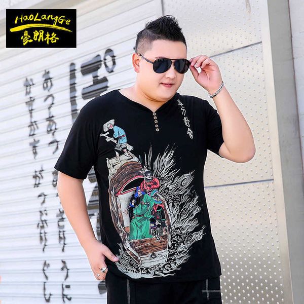 chinese style plus fat plus size boys summer wear thin short sleeve t-shirt fat guy oversized t-shirt guan gong print 7xl, Black;brown
chinese style plus fat plus size boys summer wear thin short sleeve t-shirt fat guy oversized t-shirt guan gong print 7xl, Black;brown