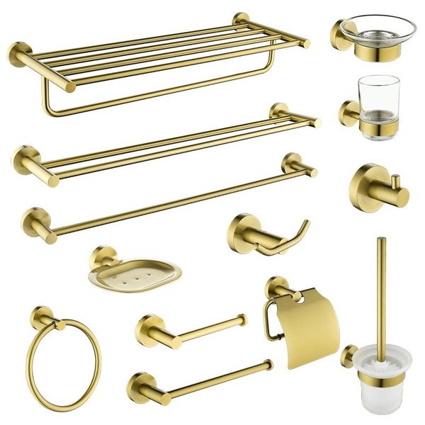 bath accessory set gold brushed bathroom accessories hardware toilet brush holder paper towel rack robe hook soap dish ring
bath accessory set gold brushed bathroom accessories hardware toilet brush holder paper towel rack robe hook soap dish ring