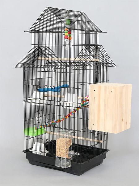 bird cages american roof type large cage parrot durable starling metal tiger skin peony xuanfeng
bird cages american roof type large cage parrot durable starling metal tiger skin peony xuanfeng