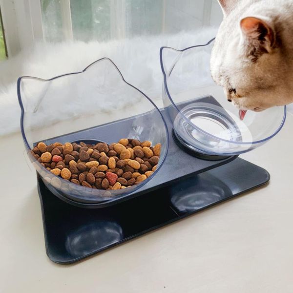 cat bowls & feeders dogs feeding bowl with raised stand for cats double food water pet supplies
cat bowls & feeders dogs feeding bowl with raised stand for cats double food water pet supplies
