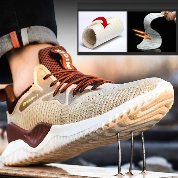new sport safety shoes men indestructible work shoes boots lightweight work sneakers male steel toe shoes anti puncture boots, Black
new sport safety shoes men indestructible work shoes boots lightweight work sneakers male steel toe shoes anti puncture boots, Black
