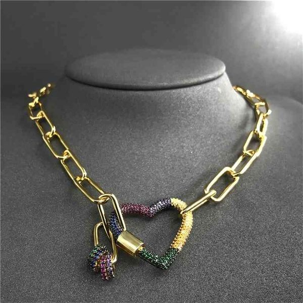 cheny s925 sterling silver necklace rainbow love interlocking chain female fashion classic bohemian jewelry 211013
cheny s925 sterling silver necklace rainbow love interlocking chain female fashion classic bohemian jewelry 211013