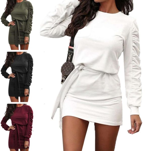 2021autumn and winter 2020 women's clean color long sleeve sweater bandage mini club dress women clothes maxi dresses for ing, Black;gray
2021autumn and winter 2020 women's clean color long sleeve sweater bandage mini club dress women clothes maxi dresses for ing, Black;gray