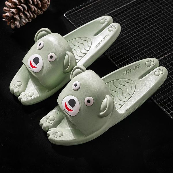 slippers women shoe 2021 cute bear summer indoor and outdoor bath home non-slip women's sandals chaussure femme, Black
slippers women shoe 2021 cute bear summer indoor and outdoor bath home non-slip women's sandals chaussure femme, Black