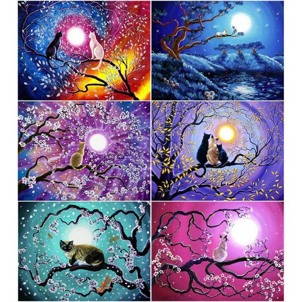 paintings azqsd oil painting by numbers cat tree home decoration unframe coloring animal drawing on canvas handpainted gift
paintings azqsd oil painting by numbers cat tree home decoration unframe coloring animal drawing on canvas handpainted gift