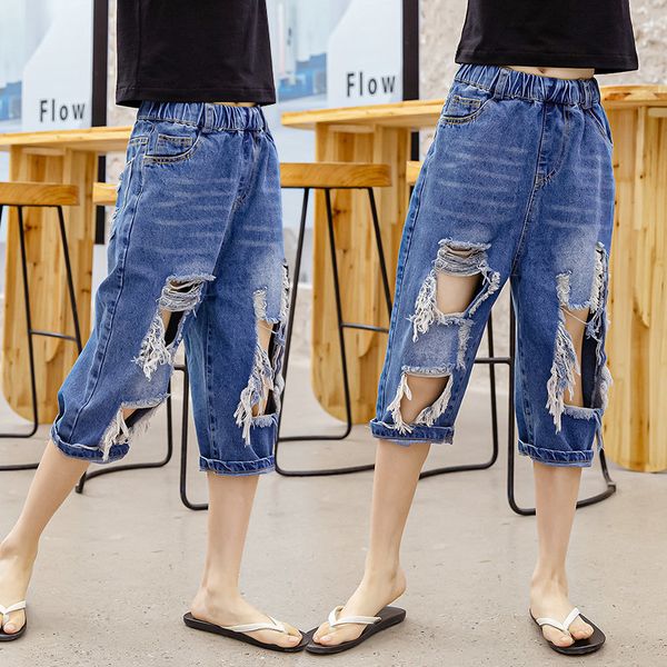 2021 new girls summer from children's torn shorts casual big hole short jeans broken baby girl's clothes 01mb, Black
2021 new girls summer from children's torn shorts casual big hole short jeans broken baby girl's clothes 01mb, Black