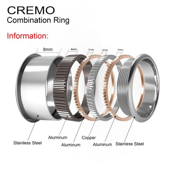 cluster rings floya titanium stainless steel set for women combination arctic symphony band argent splicing wedding ring original, Golden;silver
cluster rings floya titanium stainless steel set for women combination arctic symphony band argent splicing wedding ring original, Golden;silver