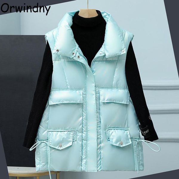 women's vests autumn and winter warm vest coat women pockets short waistcoat mandarin collar waterproof jacket sleeveless snow wear orw, Black;white
women's vests autumn and winter warm vest coat women pockets short waistcoat mandarin collar waterproof jacket sleeveless snow wear orw, Black;white
