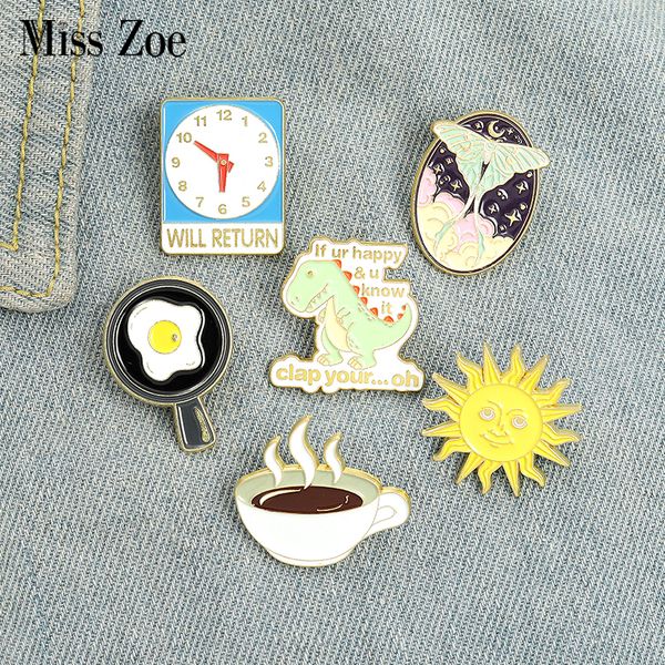 clock fried egg coffee sun dinosaur enamel pins custom daily brooch lapel badge bag cartoon jewelry gift for kids friendsdio chan contact, Gray
clock fried egg coffee sun dinosaur enamel pins custom daily brooch lapel badge bag cartoon jewelry gift for kids friendsdio chan contact, Gray