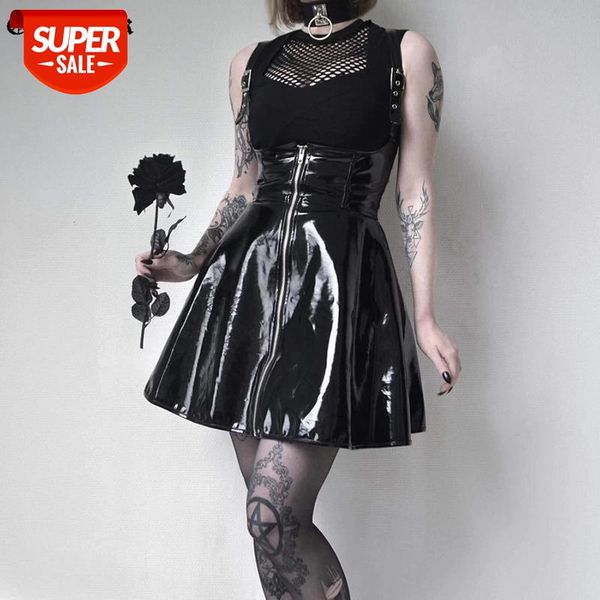 Goth Dark Leather Gothic Vintage Women Skirt Black Zipper Pleated Slim Sexy Mini Skirt High Waist Female Summer Short 2020 #Jr5u
Goth Dark Leather Gothic Vintage Women Skirt Black Zipper Pleated Slim Sexy Mini Skirt High Waist Female Summer Short 2020 #Jr5u