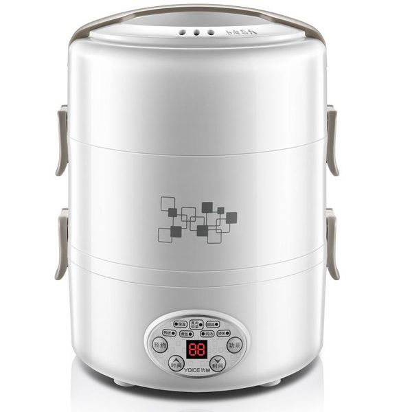 220v multifunction electric lunch box 3 layer stainless steel liner rice cooker 2l containers insulation heating
220v multifunction electric lunch box 3 layer stainless steel liner rice cooker 2l containers insulation heating