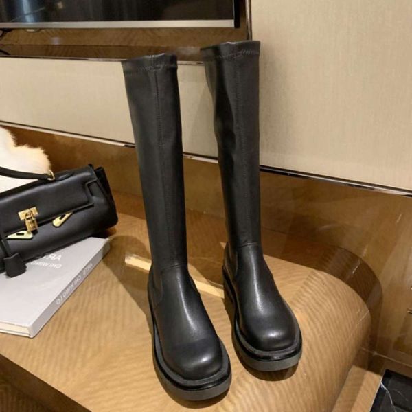 2020 plush autumn winter women's long small and versatile thin leather knight high boots, White;red
2020 plush autumn winter women's long small and versatile thin leather knight high boots, White;red