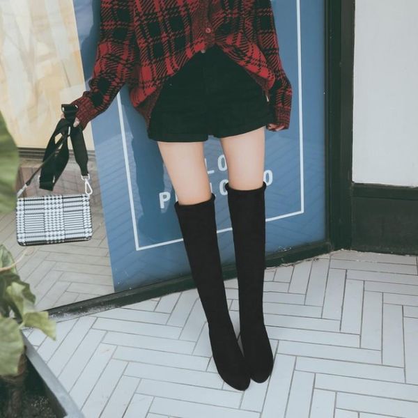 boots oversized 11 12 13 14 europeans and americans fashion skinny with pointed heels knee jackets, Black
boots oversized 11 12 13 14 europeans and americans fashion skinny with pointed heels knee jackets, Black