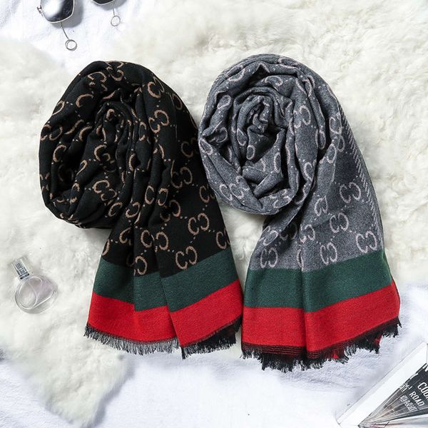scarf jacquard letter double-sided cashmere women's net red live broadcast autumn and winter thickened warm shawl bib, Blue;gray
scarf jacquard letter double-sided cashmere women's net red live broadcast autumn and winter thickened warm shawl bib, Blue;gray