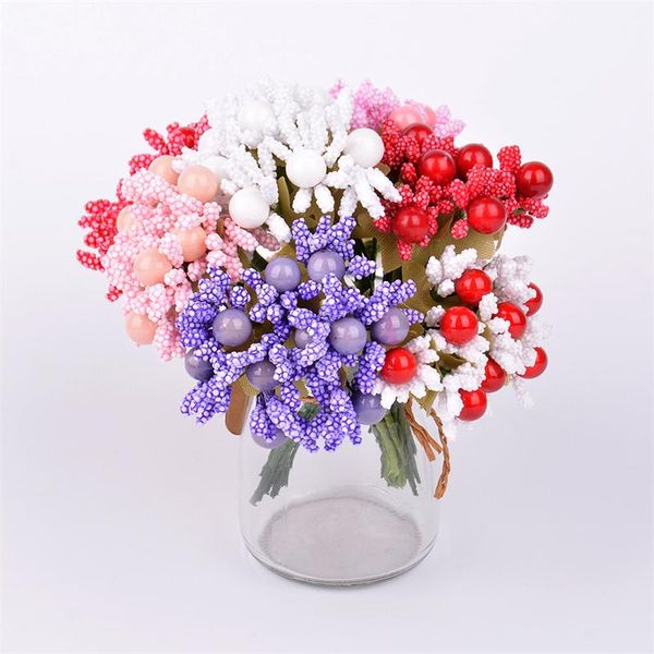 decorative flowers & wreaths 10pcs fake pearl berry artificial flower stamen mulberry wire stem for wedding decoration wreath diy needlework
decorative flowers & wreaths 10pcs fake pearl berry artificial flower stamen mulberry wire stem for wedding decoration wreath diy needlework