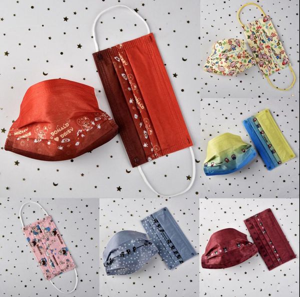 3 layer 95%filtration efficiency cartoon pattern disposable face masks dustproof prevention influenza mask pbt melt-blown nonwoven
3 layer 95%filtration efficiency cartoon pattern disposable face masks dustproof prevention influenza mask pbt melt-blown nonwoven