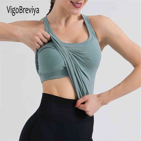 vigobreviya seamless yoga with bra women 2020 sleeveless fitness sports t-shirts gym running workout shirt clothing
vigobreviya seamless yoga with bra women 2020 sleeveless fitness sports t-shirts gym running workout shirt clothing