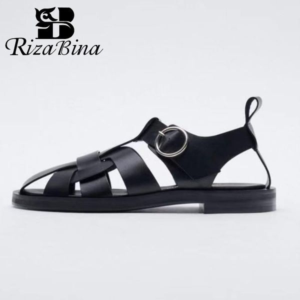 sandals rizabina 2021 women shoes buckle strap hollow out beach cool ladies footwear fashion summer size 34-39, Black
sandals rizabina 2021 women shoes buckle strap hollow out beach cool ladies footwear fashion summer size 34-39, Black