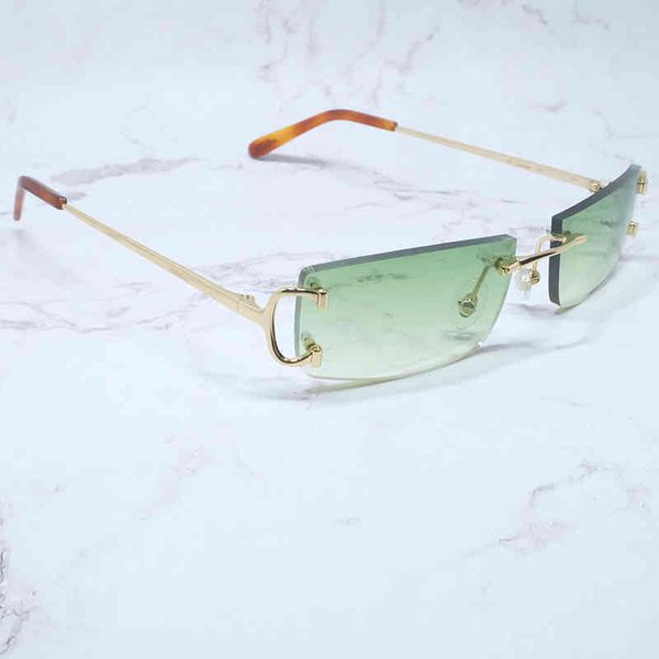 2022 factory wholesale luxury small square fashion men rimless metal colorful sun summer shade mens decoration party accessories, White;black
2022 factory wholesale luxury small square fashion men rimless metal colorful sun summer shade mens decoration party accessories, White;black