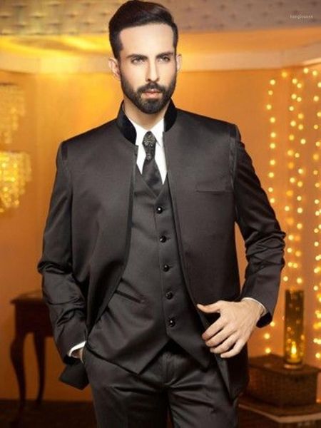 elegant dark brown satin mens suits 2021 slim fit formal men party tuxedos groomsmen wedding suit (jacket+pants+vest) men's & blazers, White;black
elegant dark brown satin mens suits 2021 slim fit formal men party tuxedos groomsmen wedding suit (jacket+pants+vest) men's & blazers, White;black