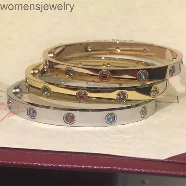 multicolor diamond bangles women men titanium bracelets love gold silver rose nail bracelet jewelry with steel screw screwdriver box, Black 
multicolor diamond bangles women men titanium bracelets love gold silver rose nail bracelet jewelry with steel screw screwdriver box, Black
