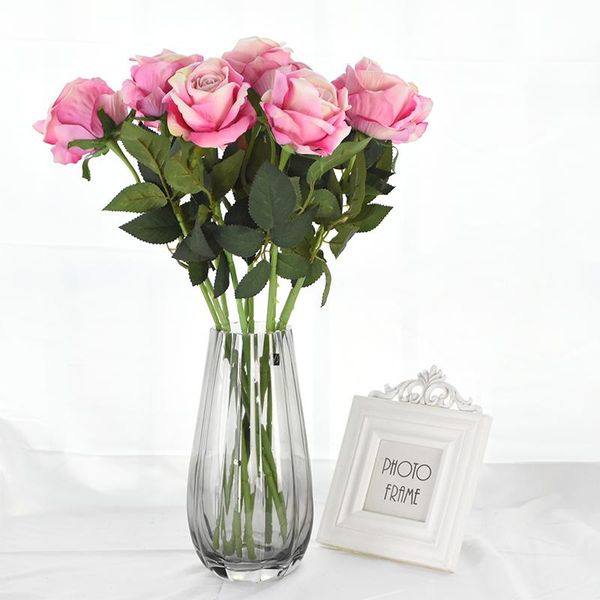 10pcs 51cm artificial rose flower branch pink roses artificial flowers for wedding decoration valentines gift home table decor
10pcs 51cm artificial rose flower branch pink roses artificial flowers for wedding decoration valentines gift home table decor
