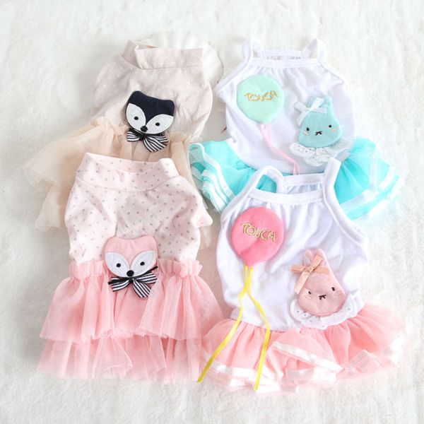 ysgj spring and summer new collection balloon fantasy rabbit fox letter yarn skirt pet cloth
ysgj spring and summer new collection balloon fantasy rabbit fox letter yarn skirt pet cloth