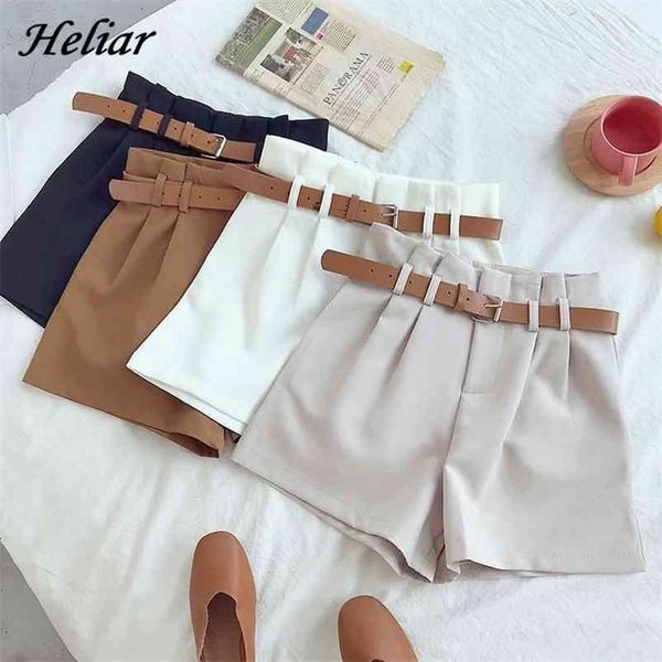 heliar office lady spring women shorts solid with sashes female pockets casual 210621, White;black
heliar office lady spring women shorts solid with sashes female pockets casual 210621, White;black