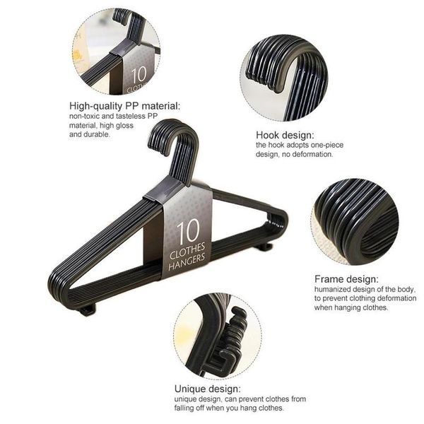 hangers & racks 20pcs clothing portable black plastic household clothes dress organizer non-slip outdoor dry hanging
hangers & racks 20pcs clothing portable black plastic household clothes dress organizer non-slip outdoor dry hanging
