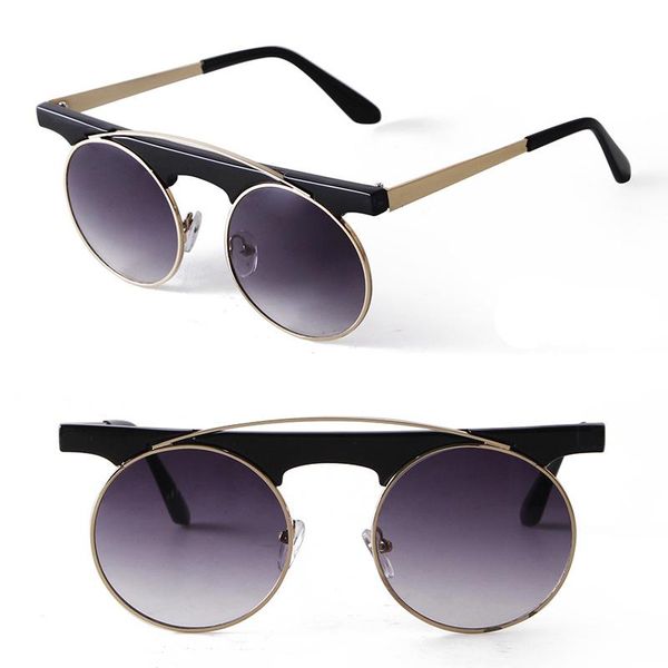 sunglasses women retro small round frame fashion piece metal ladies glasses, White;black
sunglasses women retro small round frame fashion piece metal ladies glasses, White;black