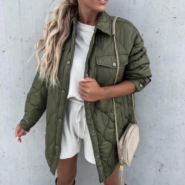 women's jackets winter overcoat simple lapel women jacket coat stylish casual for fashion 2021, Black;brown
women's jackets winter overcoat simple lapel women jacket coat stylish casual for fashion 2021, Black;brown