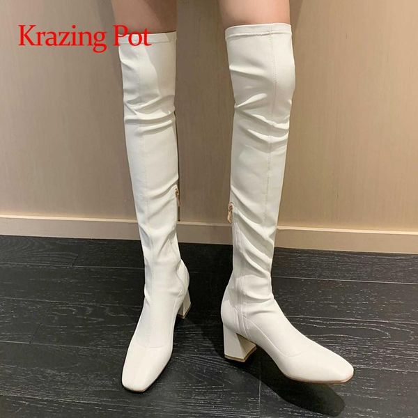 boots krazing pot 2022 winter original design square toe high heels french romantic beauty lady basic over-the-knee l77, Black
boots krazing pot 2022 winter original design square toe high heels french romantic beauty lady basic over-the-knee l77, Black