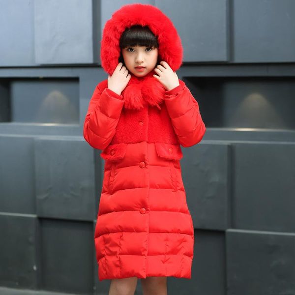 down coat girl winter faux fur hooded jackets warm cotton outerwear clothes teens casual letter jacket 4-13yrs, Blue;gray
down coat girl winter faux fur hooded jackets warm cotton outerwear clothes teens casual letter jacket 4-13yrs, Blue;gray