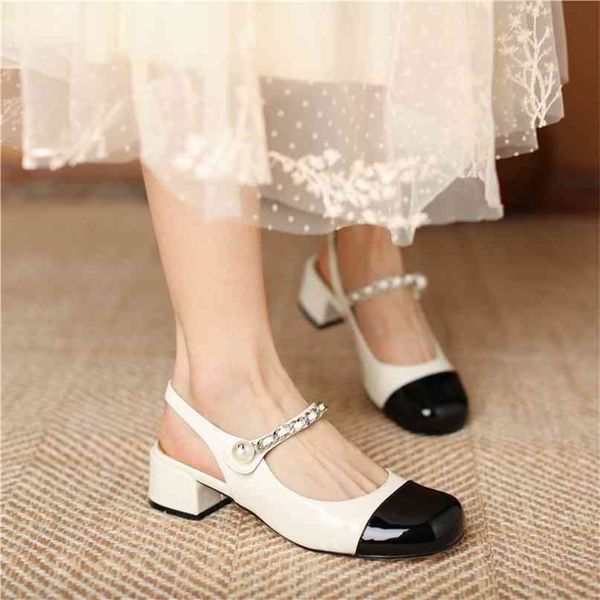 2021 chain new pearl french girl thick heel mary jane single shoes in 2021 yw krqd, Black
2021 chain new pearl french girl thick heel mary jane single shoes in 2021 yw krqd, Black