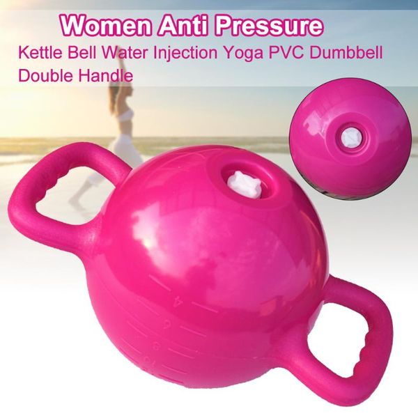 women kettle bell pilates anti pressure yoga massage training water injection fitness dumbbell workout pvc double handle
women kettle bell pilates anti pressure yoga massage training water injection fitness dumbbell workout pvc double handle