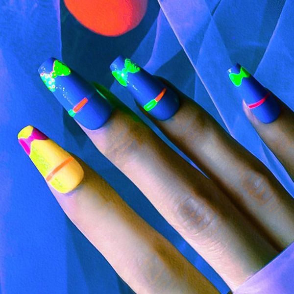 stickers & decals 3d luminous butterfly flame star moon for nails art decorations glitter nail manicure glow dark halloween, Black 
stickers & decals 3d luminous butterfly flame star moon for nails art decorations glitter nail manicure glow dark halloween, Black