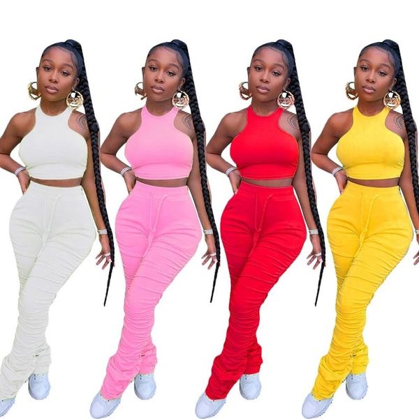 2021 new outfits stacked leggings clothes two piece set women home summer clothing 2 pieces sets female 0par, White
2021 new outfits stacked leggings clothes two piece set women home summer clothing 2 pieces sets female 0par, White